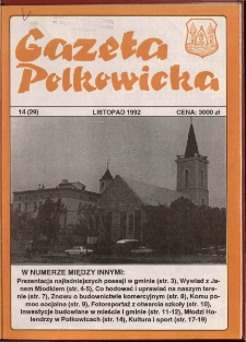 Gazeta Polkowicka, 1992, nr 14