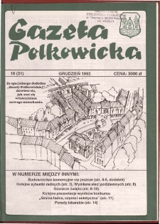 Gazeta Polkowicka, 1992, nr 16