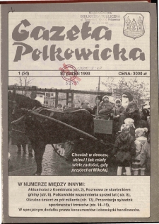Gazeta Polkowicka, 1993, nr 1
