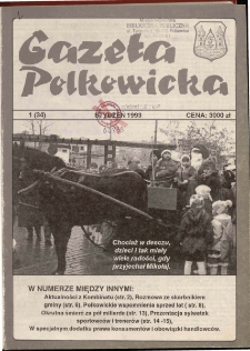 Gazeta Polkowicka, 1993, nr 1