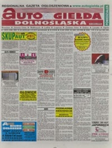 Auto Giełda Dolnośląska : regionalna gazeta ogłoszeniowa, 2010, nr 1 (1888) [4.01]