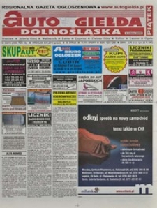 Auto Giełda Dolnośląska : regionalna gazeta ogłoszeniowa, 2010, nr 3 (1890) [8.01]