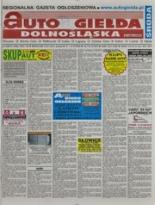 Auto Giełda Dolnośląska : regionalna gazeta ogłoszeniowa, 2010, nr 5 (1892) [13.01]