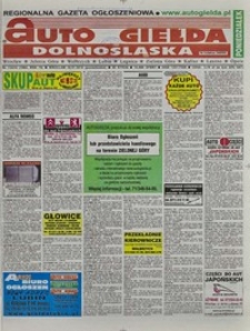 Auto Giełda Dolnośląska : regionalna gazeta ogłoszeniowa, 2010, nr 7 (1894) [18.01]