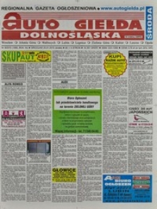 Auto Giełda Dolnośląska : regionalna gazeta ogłoszeniowa, 2010, nr 8 (1895) [20.01]