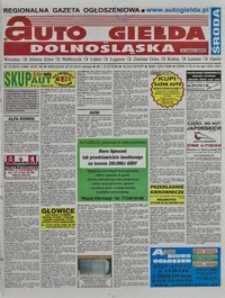 Auto Giełda Dolnośląska : regionalna gazeta ogłoszeniowa, 2010, nr 11 (1898) [27.01]