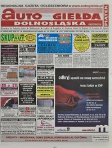 Auto Giełda Dolnośląska : regionalna gazeta ogłoszeniowa, 2010, nr 15 (2002) [5.02]