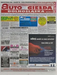 Auto Giełda Dolnośląska : regionalna gazeta ogłoszeniowa, 2010, nr 21 (2008) [19.02]