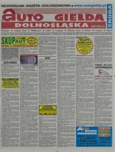 Auto Giełda Dolnośląska : regionalna gazeta ogłoszeniowa, 2010, nr 38 (2025) [31.03]
