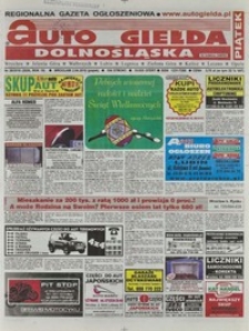 Auto Giełda Dolnośląska : regionalna gazeta ogłoszeniowa, 2010, nr 39 (2026) [2.04]