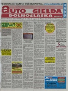 Auto Giełda Dolnośląska : regionalna gazeta ogłoszeniowa, 2010, nr 40 (2027) [7.04]