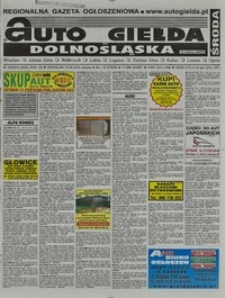 Auto Giełda Dolnośląska : regionalna gazeta ogłoszeniowa, 2010, nr 43 (2030) [14.04]