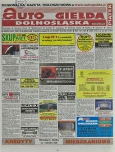 Auto Giełda Dolnośląska : regionalna gazeta ogłoszeniowa, 2010, nr 50 (2037) [30.04]