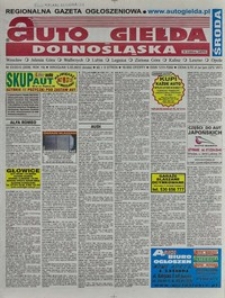 Auto Giełda Dolnośląska : regionalna gazeta ogłoszeniowa, 2010, nr 51 (2038) [5.05]