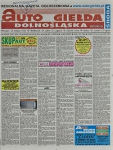 Auto Giełda Dolnośląska : regionalna gazeta ogłoszeniowa, 2010, nr 60 (2047) [26.05]