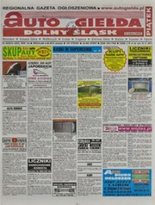 Auto Giełda Dolnośląska : regionalna gazeta ogłoszeniowa, 2010, nr 64 (2051) [4.06]