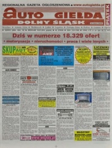 Auto Giełda Dolnośląska : regionalna gazeta ogłoszeniowa, 2010, nr 82 (2069) [16.07]