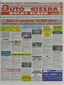 Auto Giełda Dolnośląska : regionalna gazeta ogłoszeniowa, 2010, nr 91 (2078) [6.08]