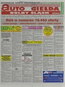 Auto Giełda Dolnośląska : regionalna gazeta ogłoszeniowa, 2010, nr 98 (2085) [23.08]