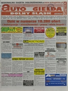 Auto Giełda Dolnośląska : regionalna gazeta ogłoszeniowa, 2010, nr 100 (2087) [27.08]