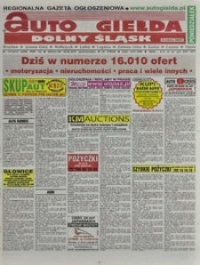 Auto Giełda Dolnośląska : regionalna gazeta ogłoszeniowa, 2010, nr 101 (2088) [30.08]
