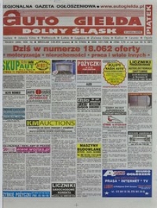 Auto Giełda Dolnośląska : regionalna gazeta ogłoszeniowa, 2010, nr 103 (2090) [3.09]