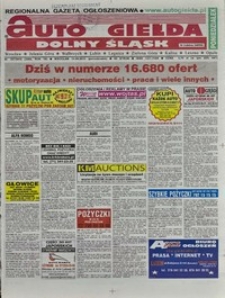 Auto Giełda Dolnośląska : regionalna gazeta ogłoszeniowa, 2010, nr 107 (2094) [13.09]