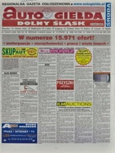 Auto Giełda Dolnośląska : regionalna gazeta ogłoszeniowa, 2010, nr 108 (2095) [15.09]