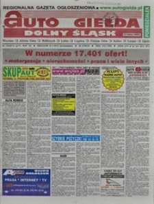 Auto Giełda Dolnośląska : regionalna gazeta ogłoszeniowa, 2010, nr 130 (2117) [8.11]