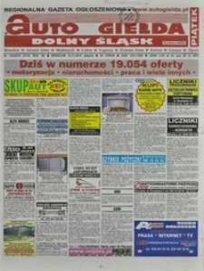 Auto Giełda Dolnośląska : regionalna gazeta ogłoszeniowa, 2010, nr 132 (2119) [12.11]