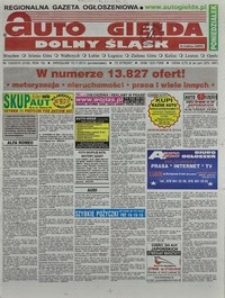 Auto Giełda Dolnośląska : regionalna gazeta ogłoszeniowa, 2010, nr 133 (2120) [15.11]