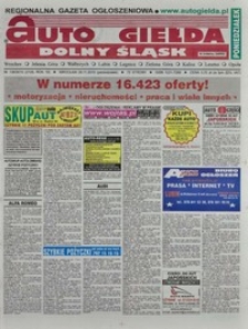 Auto Giełda Dolnośląska : regionalna gazeta ogłoszeniowa, 2010, nr 139 (2126) [29.11]
