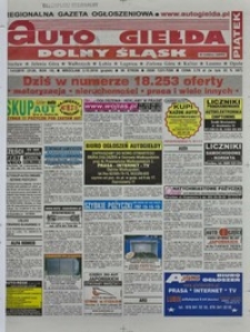 Auto Giełda Dolnośląska : regionalna gazeta ogłoszeniowa, 2010, nr 141 (2128) [3.12]