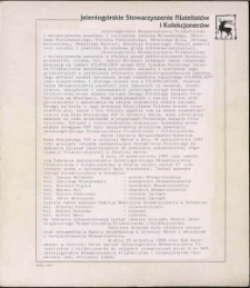 Kronika Jeleniogórskiego Stowarzyszenia Filatelistów i Kolekcjonerów [Dokument elektroniczny]