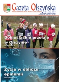 Gazeta Olszyńska, 2020, nr 1-4