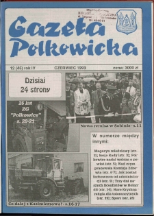 Gazeta Polkowicka, 1993, nr 12
