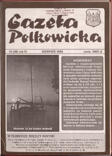 Gazeta Polkowicka, 1993, nr 15