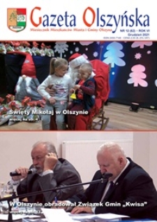 Gazeta Olszyńska, 2021, nr 12