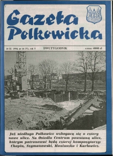 Gazeta Polkowicka, 1994, nr 16