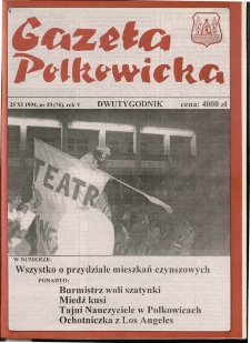 Gazeta Polkowicka, 1994, nr 20