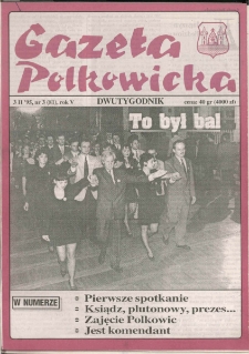 Gazeta Polkowicka, 1995, nr 3
