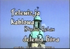 Program telewizji kablowej Studio RELAX Jelenia Góra, 1992, nr 41 (48) /10.04.1992 [Film]