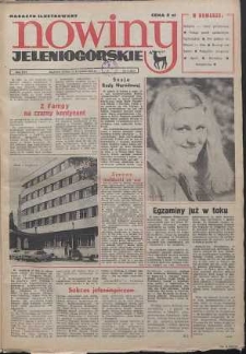 Nowiny Jeleniogórskie : magazyn ilustrowany, R. 16!, 1974, nr 8 (813)