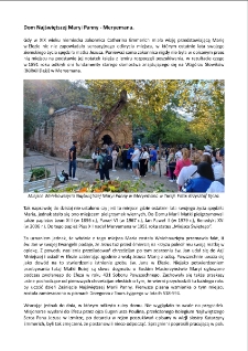 Dom Najświętszej Maryi Panny - Meryemana [Dokument elektroniczny]