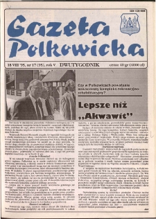 Gazeta Polkowicka, 1995, nr 17