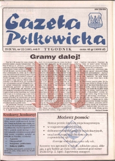 Gazeta Polkowicka, 1995, nr 22