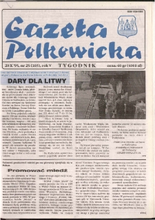 Gazeta Polkowicka, 1995, nr 25