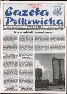 Gazeta Polkowicka, 1996, nr 1