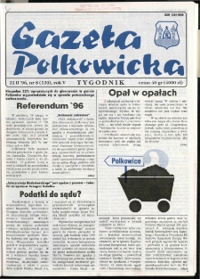 Gazeta Polkowicka, 1996, nr 8