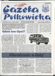 Gazeta Polkowicka, 1996, nr 11